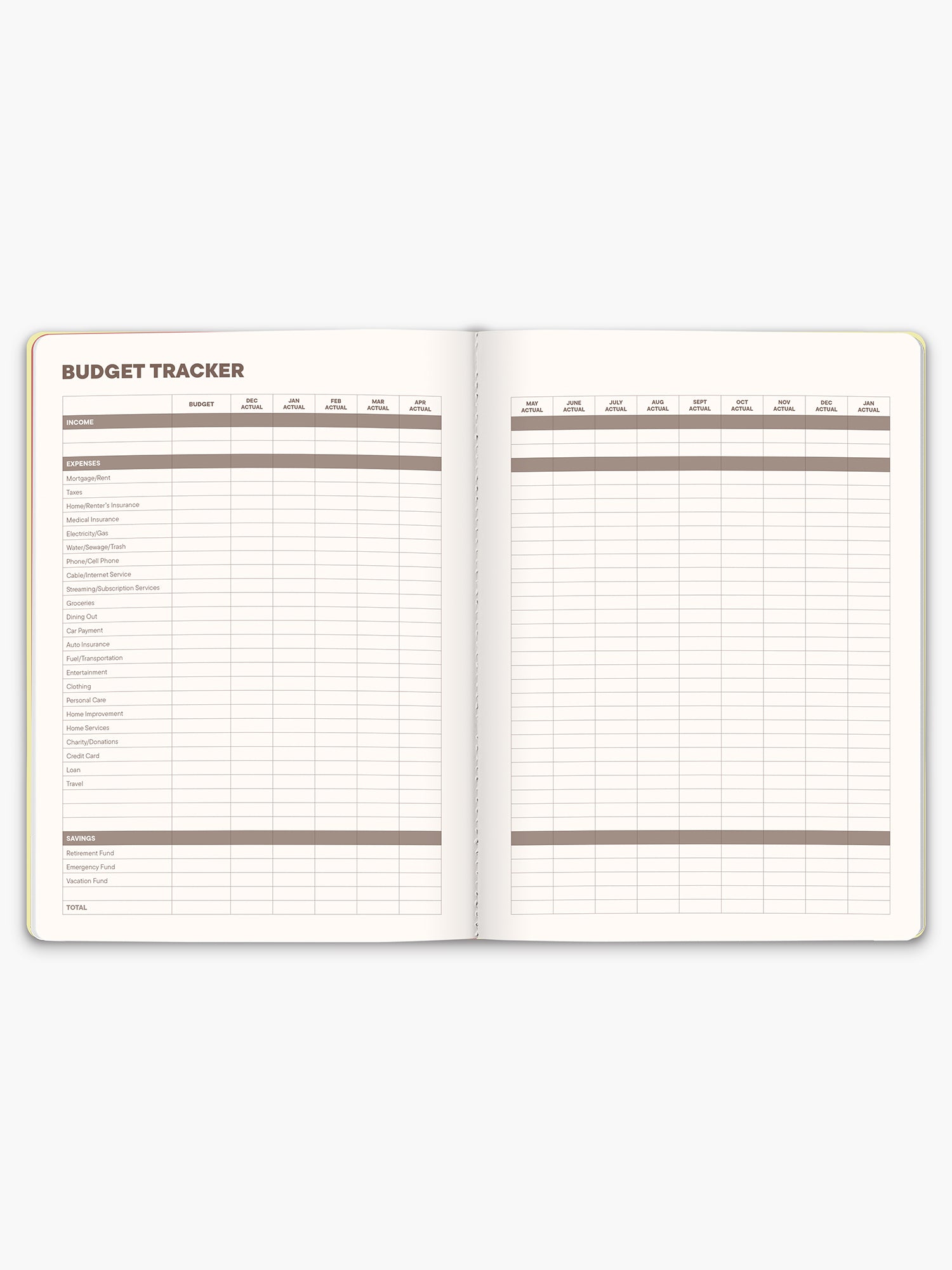 2027 Limoncello B5 Sprinkles Planner