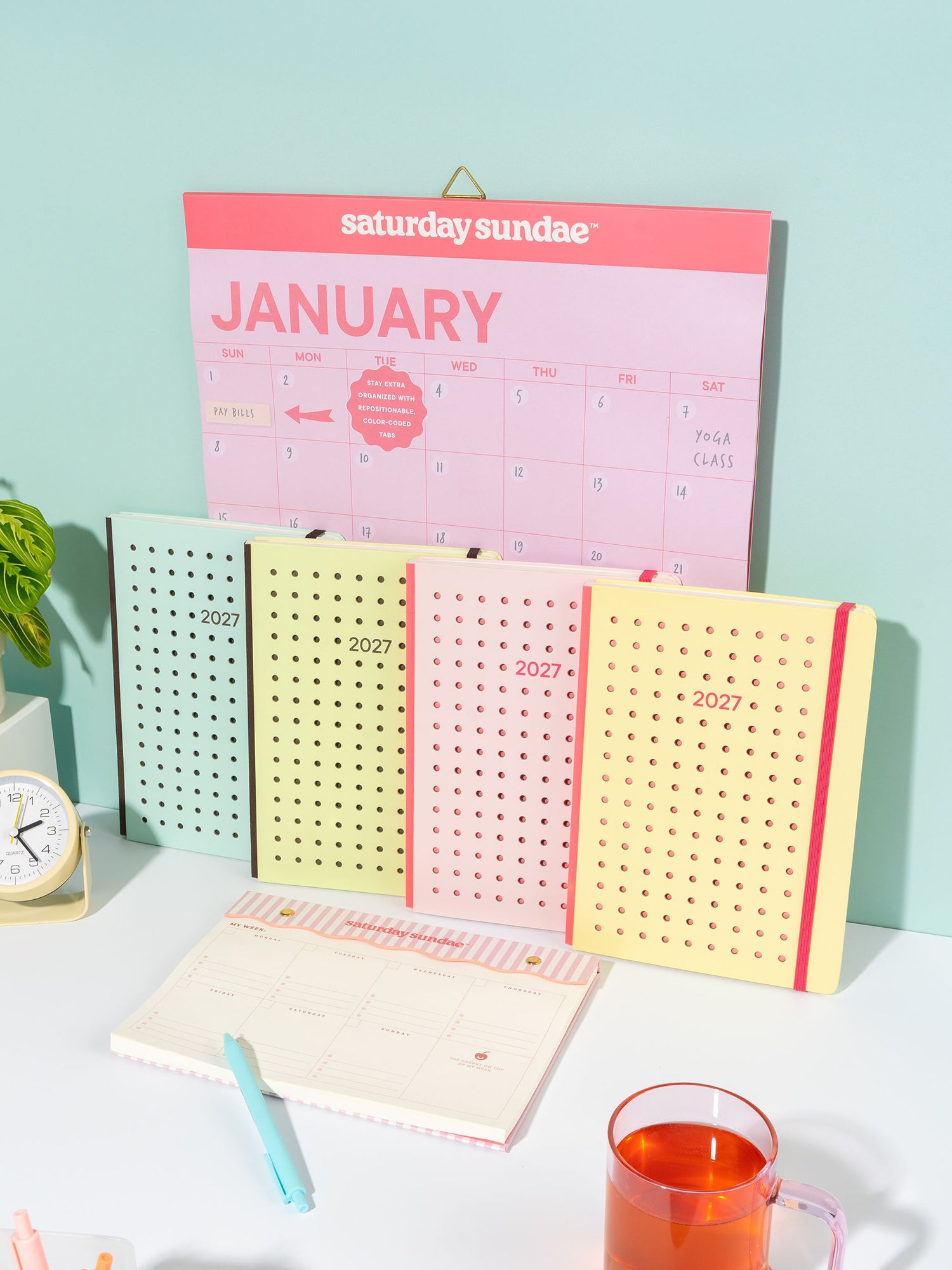 2027 Mint Chip B5 Sprinkles Planner
